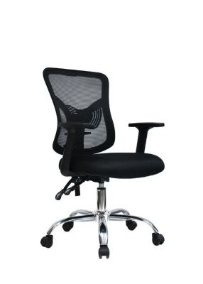 Silla de Oficina Gerente Fone Ultra Base Cromada LAP Negro möbelArt1