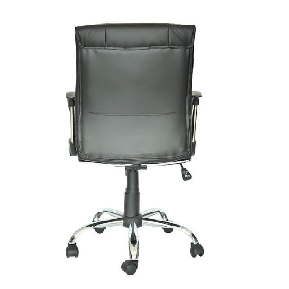Silla de Oficina Gerente Joy PU Eco Negro möbelArt2