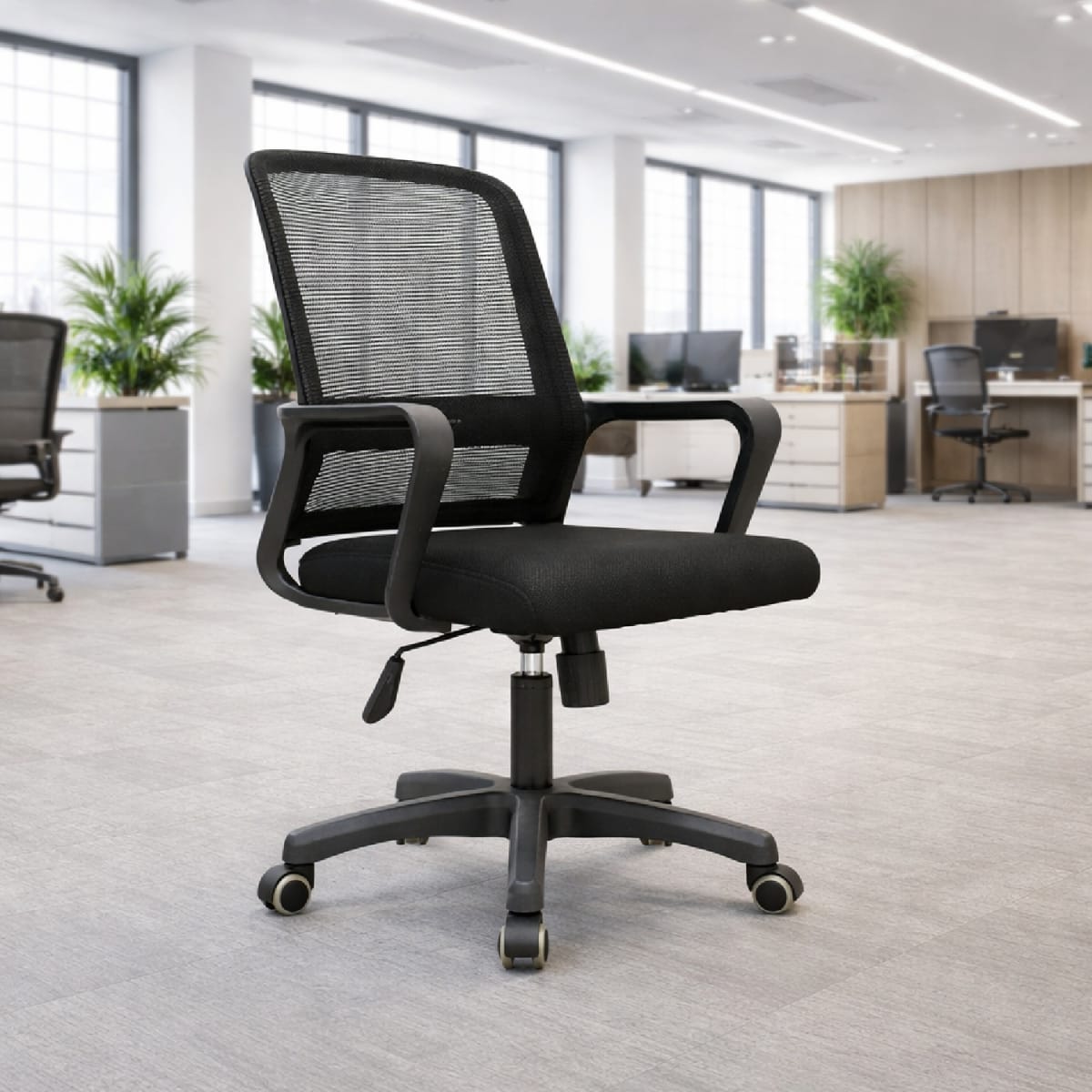 Silla de Oficina Gerente Kill Negro möbelArt1