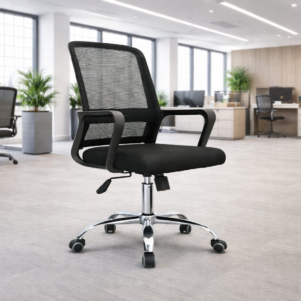 Silla de Oficina Gerente Kill Negro möbelArt6