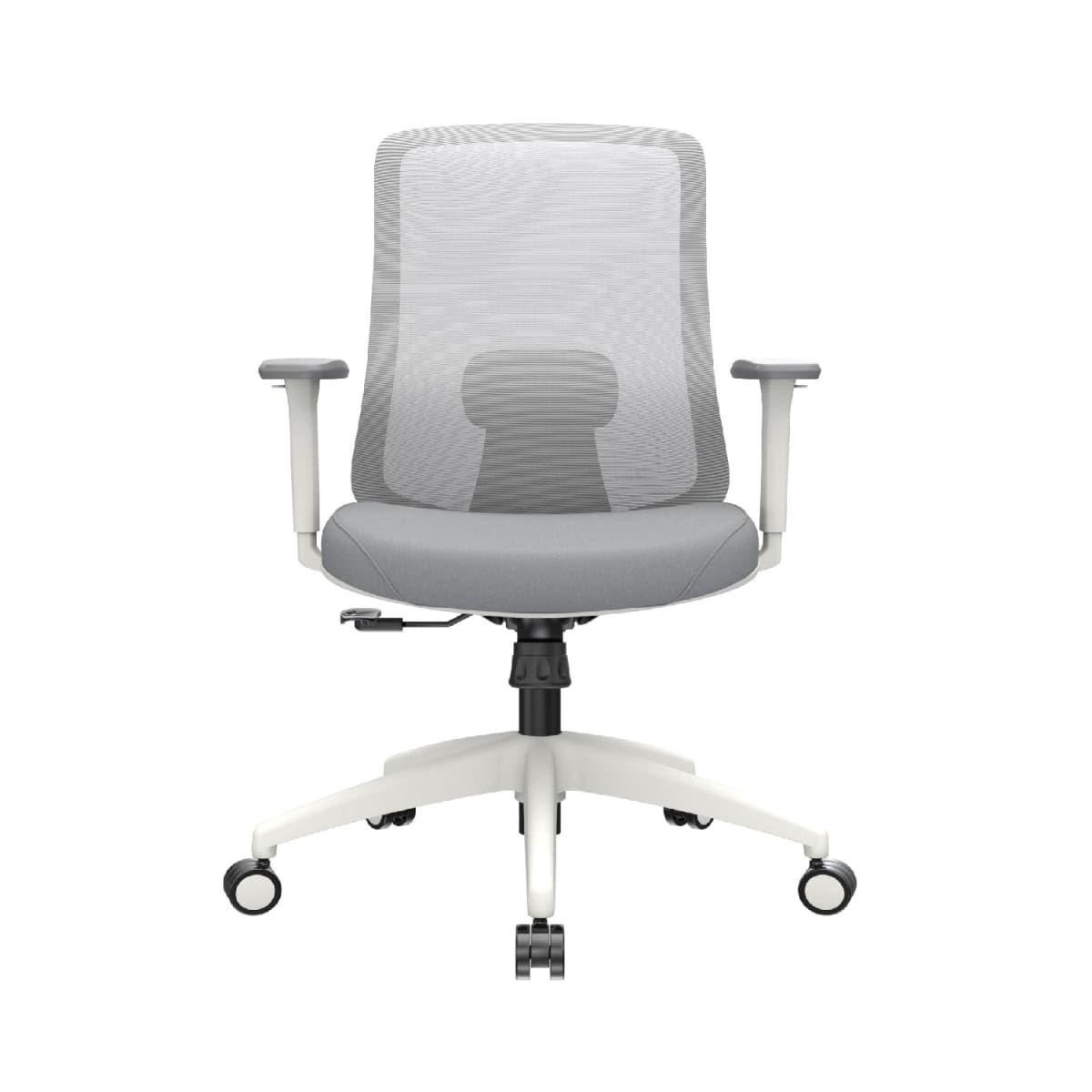 Silla de Oficina Gerente Milano BN Gris Ergonómica möbelArt2