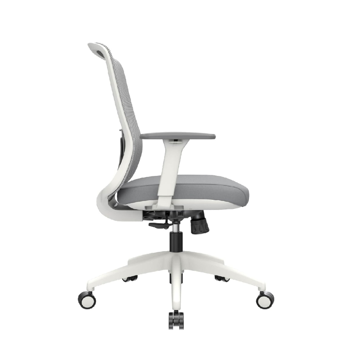 Silla de Oficina Gerente Milano BN Gris Ergonómica möbelArt3