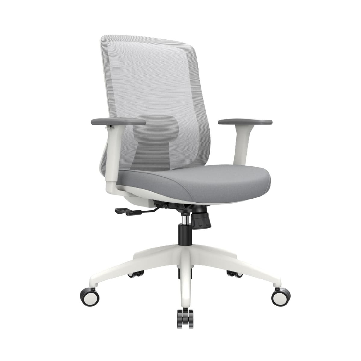Silla de Oficina Gerente Milano BN Gris Ergonómica möbelArt1