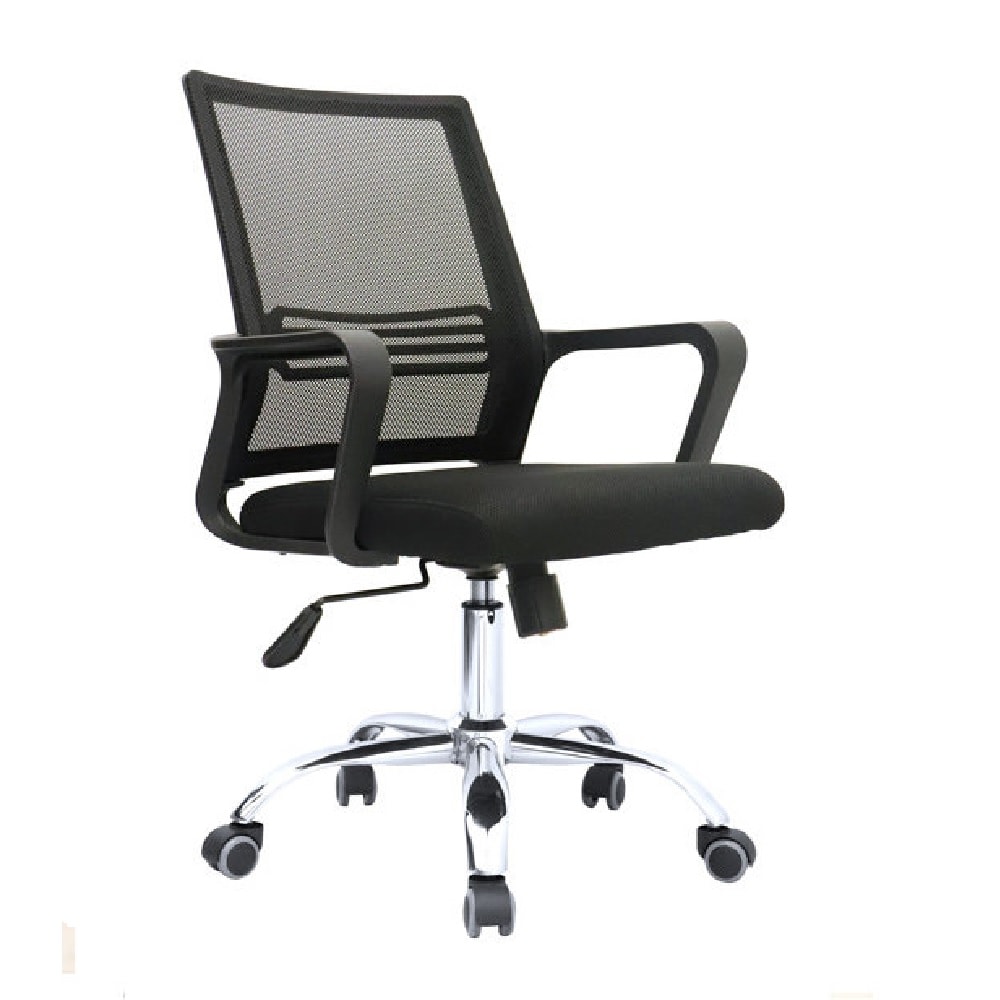 Silla de Oficina Gerente Mobi Negro möbelArt1