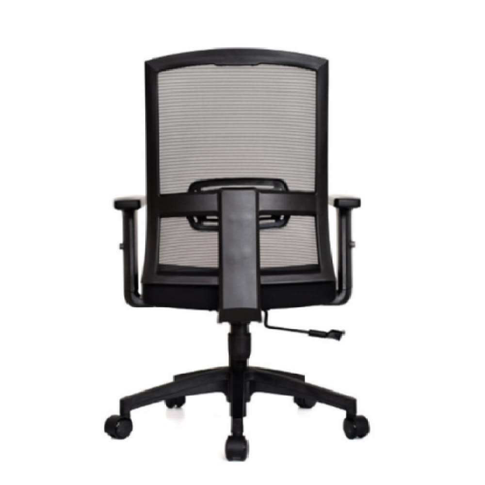 Silla de Oficina Gerente Monk Semi Reclinable Negro möbelArt5