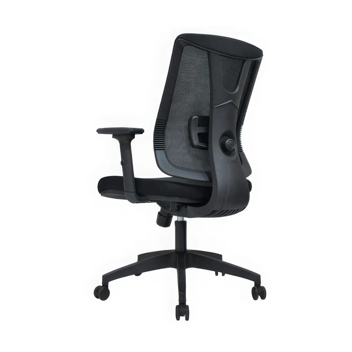 Silla de Oficina Gerente Navy BN B3D Negro Ergonómica möbelArt5