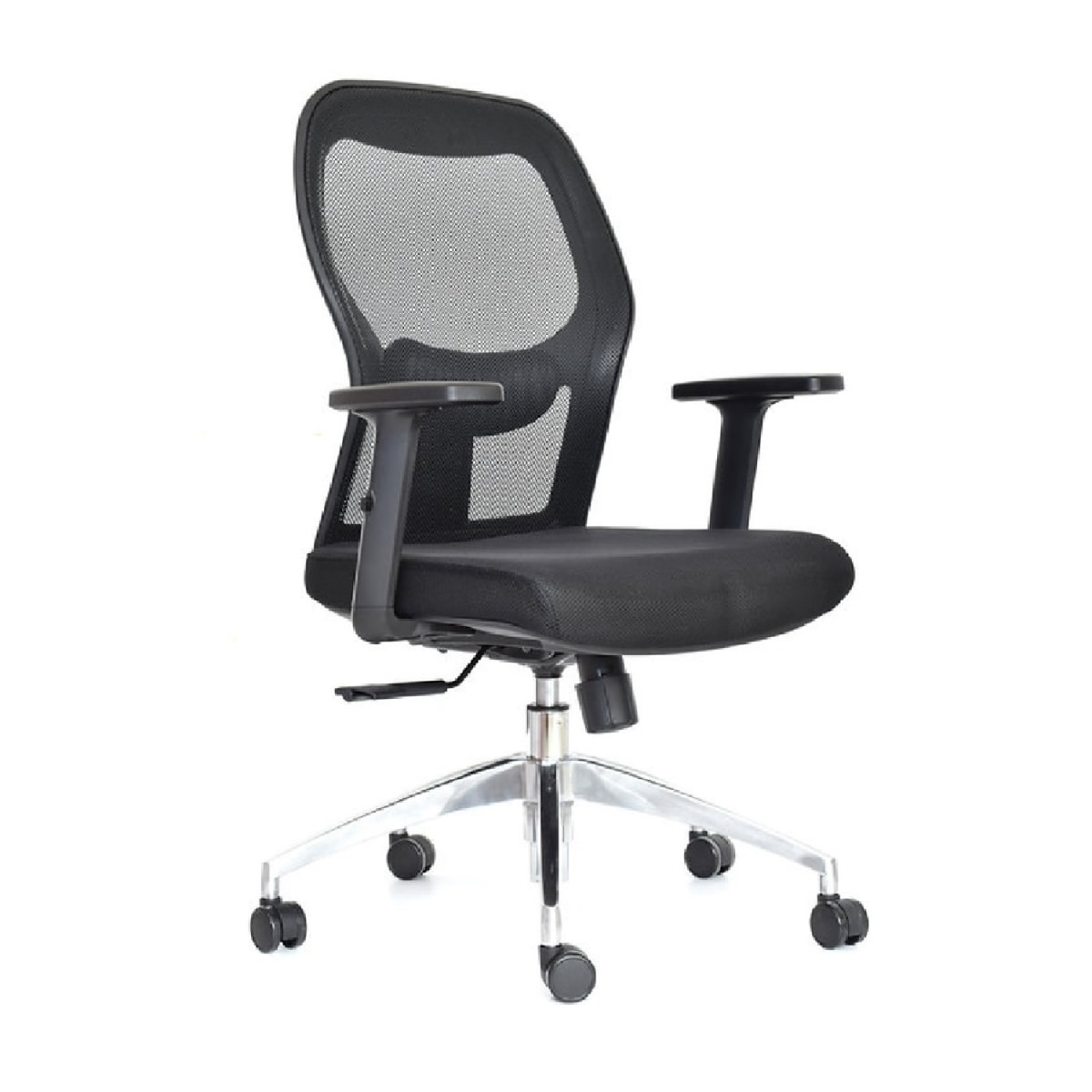 Silla de Oficina Gerente Noruega Negro möbelArt7