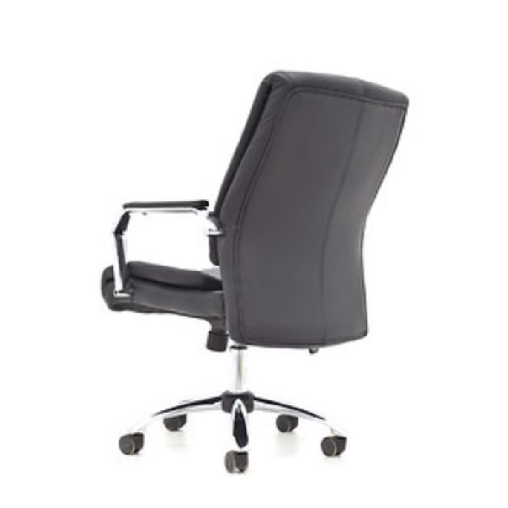 Silla de Oficina Gerente Paris PU Negro möbelArt4