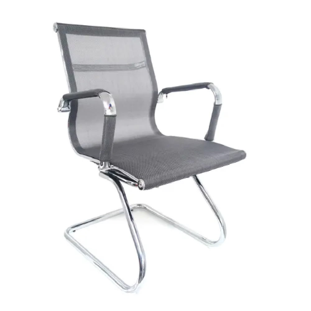 Silla de Oficina Visita Apolo Base Trineo Gris möbelArt2