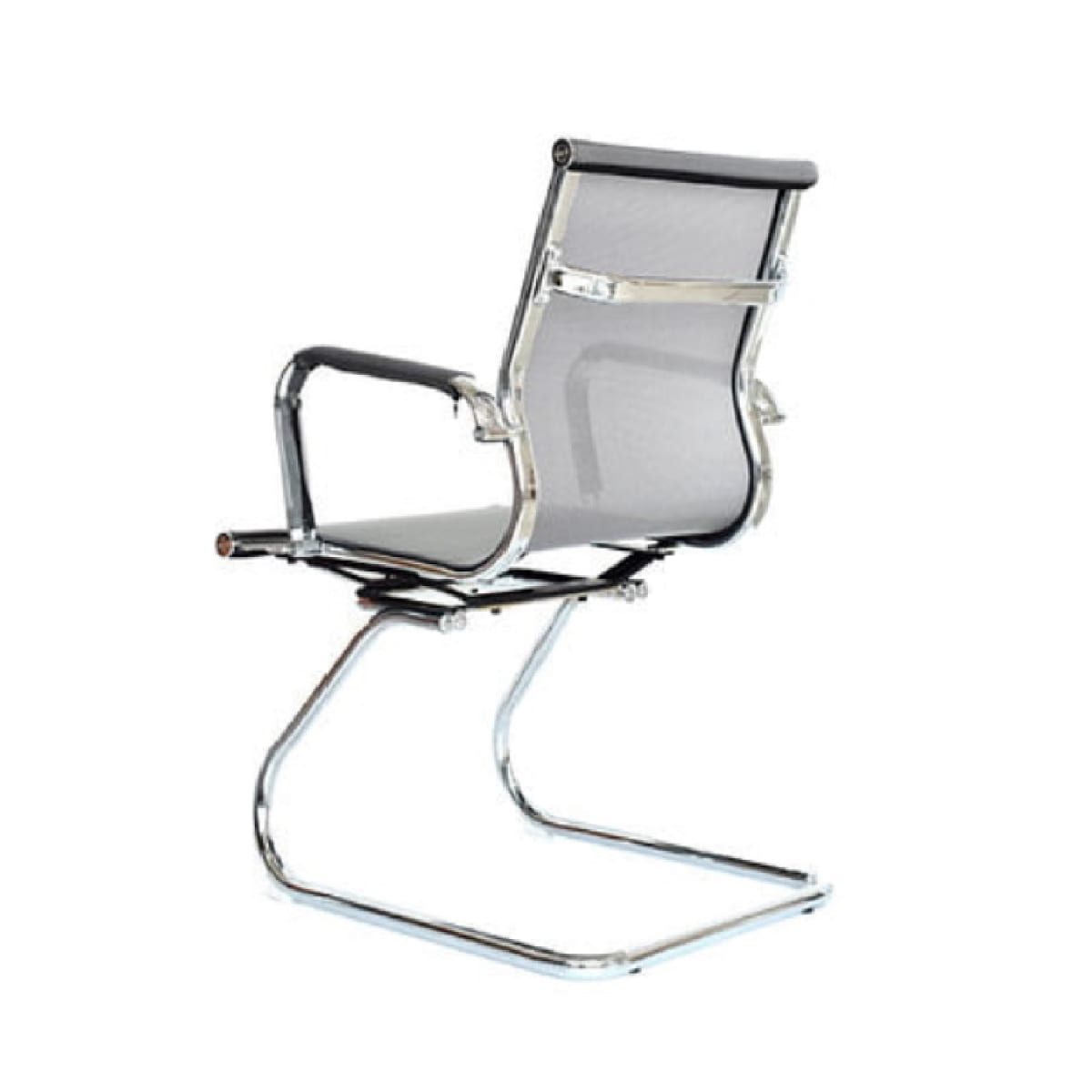 Silla de Oficina Visita Apolo Base Trineo Gris möbelArt5