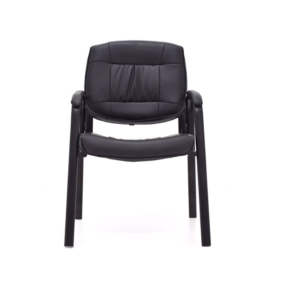Silla de Oficina Visita Avant PU Negro möbelArt2