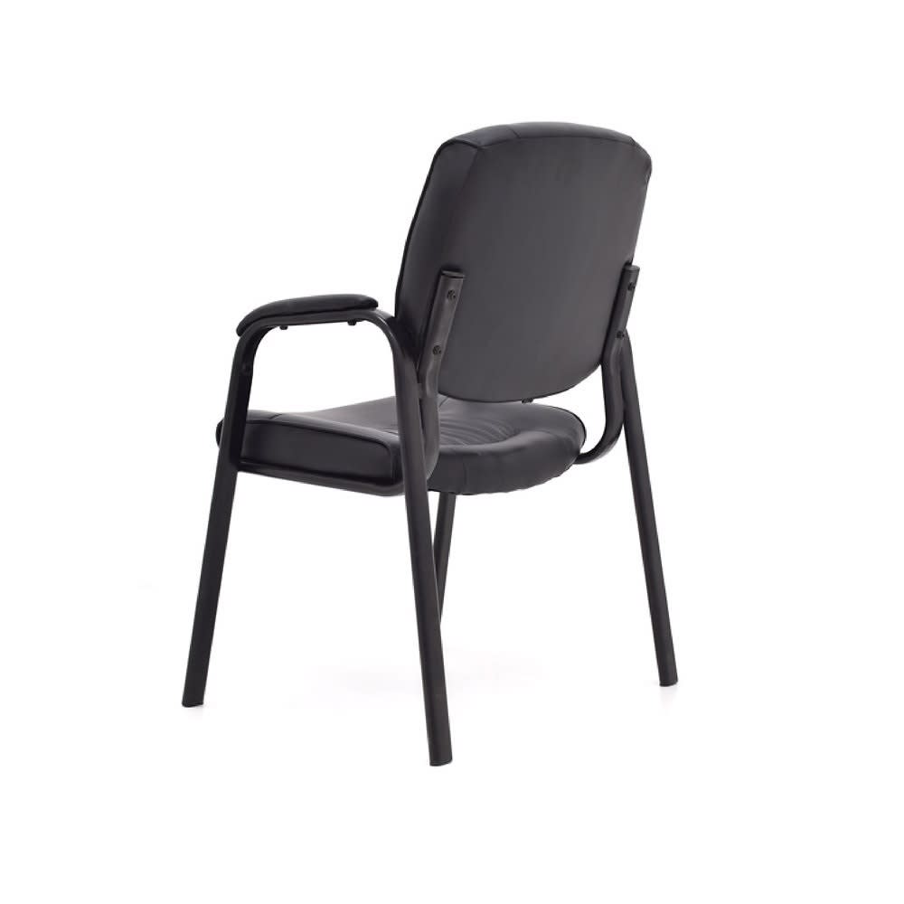 Silla de Oficina Visita Avant PU Negro möbelArt3