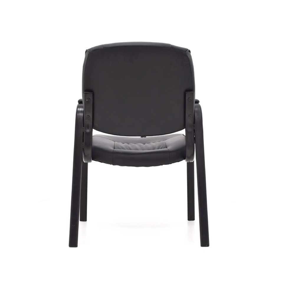 Silla de Oficina Visita Avant PU Negro möbelArt5