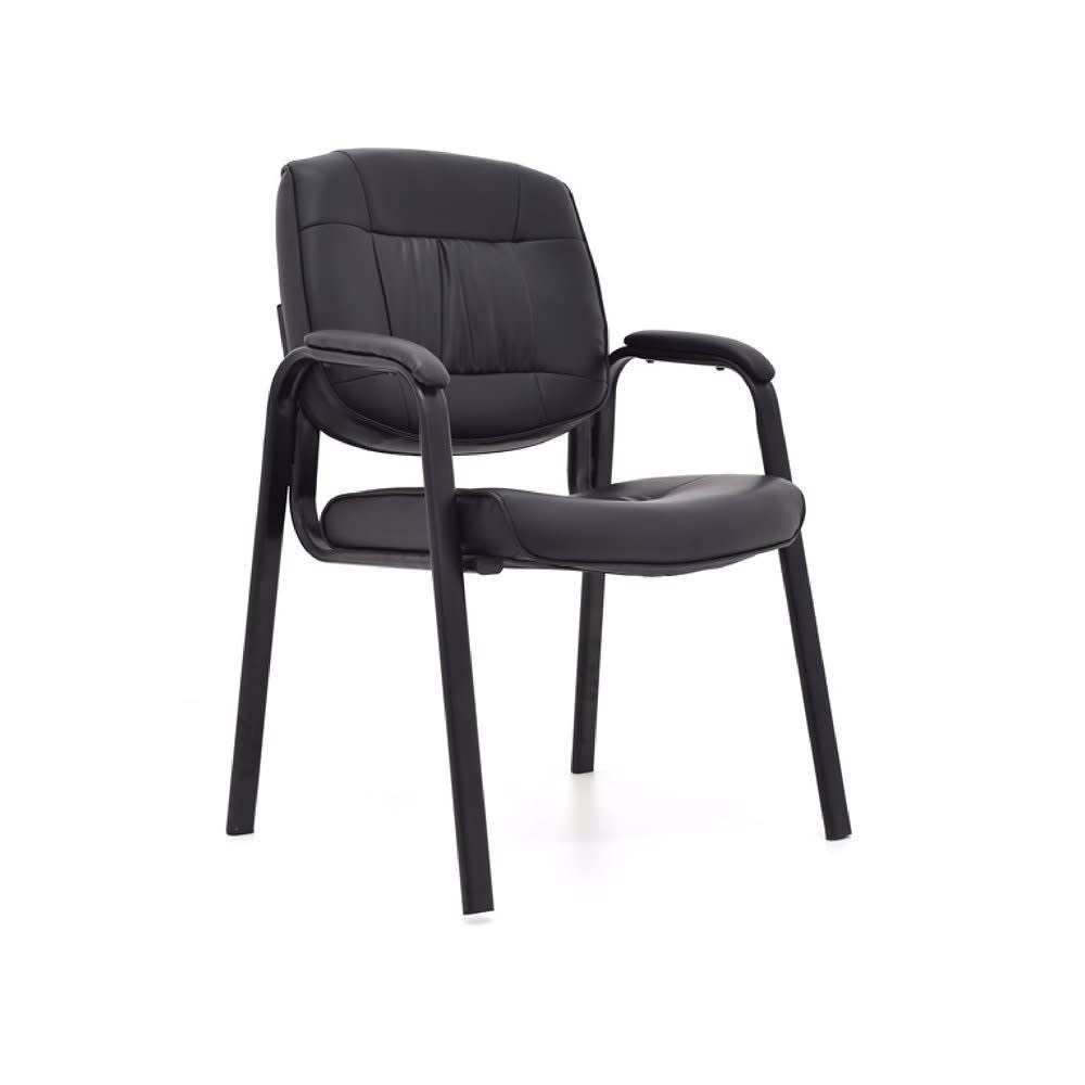 Silla de Oficina Visita Avant PU Negro möbelArt1