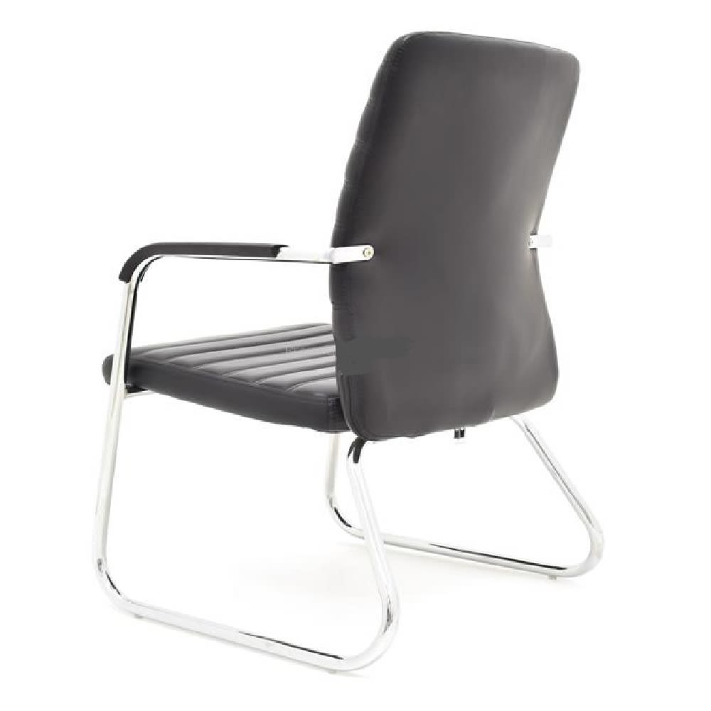 Silla de Oficina Visita Isis PU Negro möbelArt4