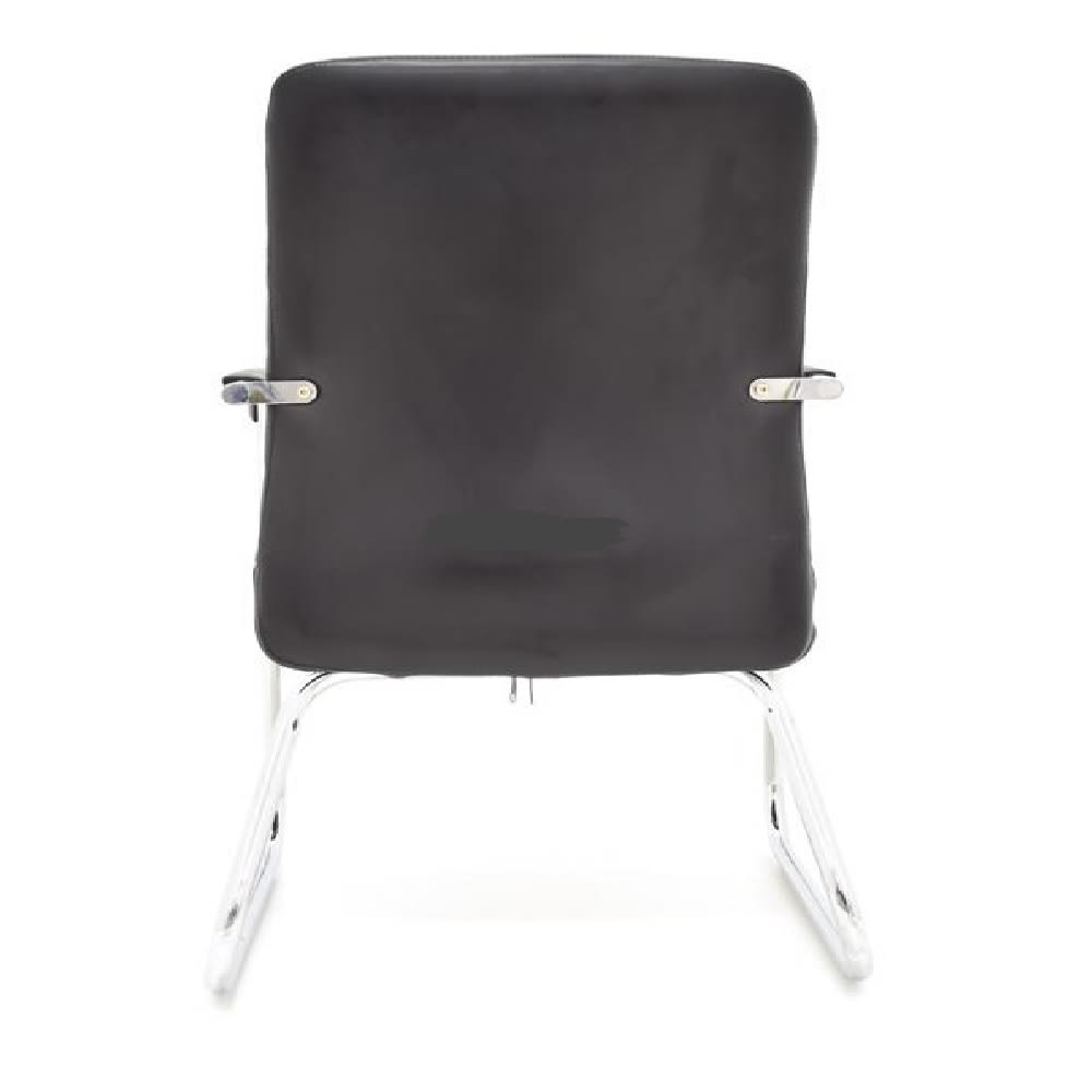 Silla de Oficina Visita Isis PU Negro möbelArt5