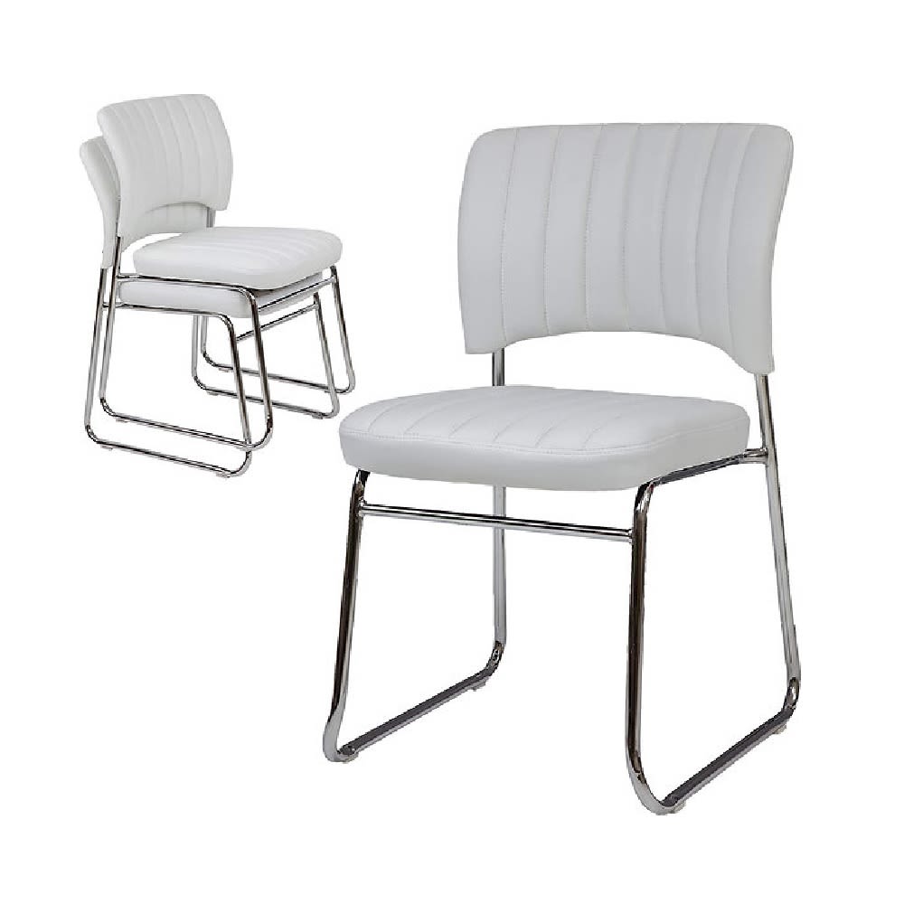 Silla de Oficina Interlocutor Iso PU Negro möbelArt9