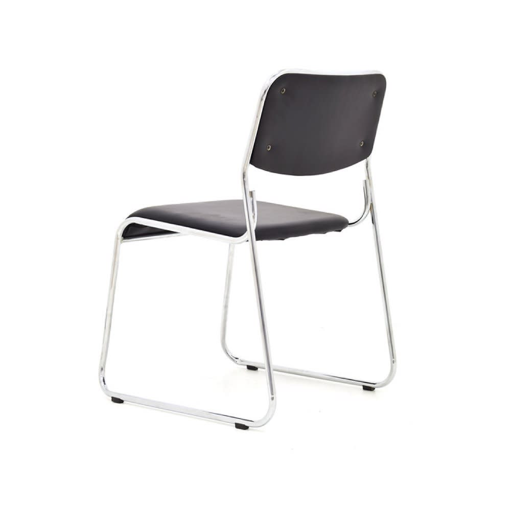 Silla de Oficina Visita Junior PU Negro möbelArt4