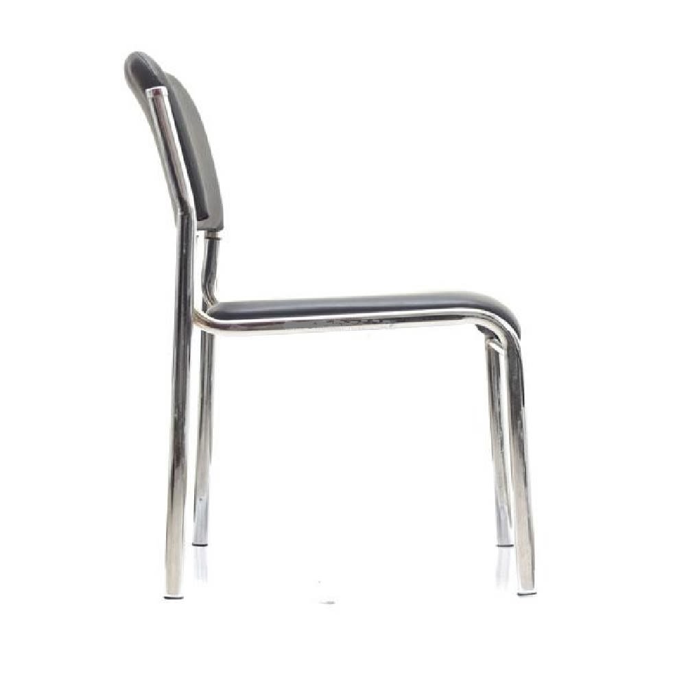 Silla de Oficina Visita Loft PU Negro möbelArt3