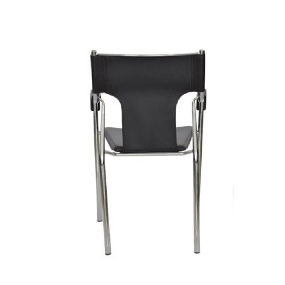 Silla de Oficina Visita Soft 1 TQ PU Negro möbelArt4