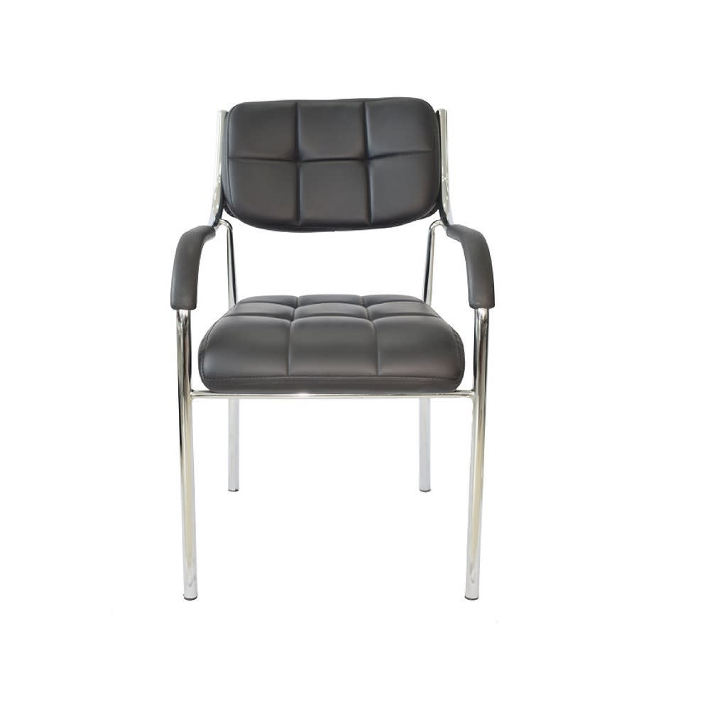 Silla de Oficina Visita Soft 2 PU TQ Negro möbelArt2