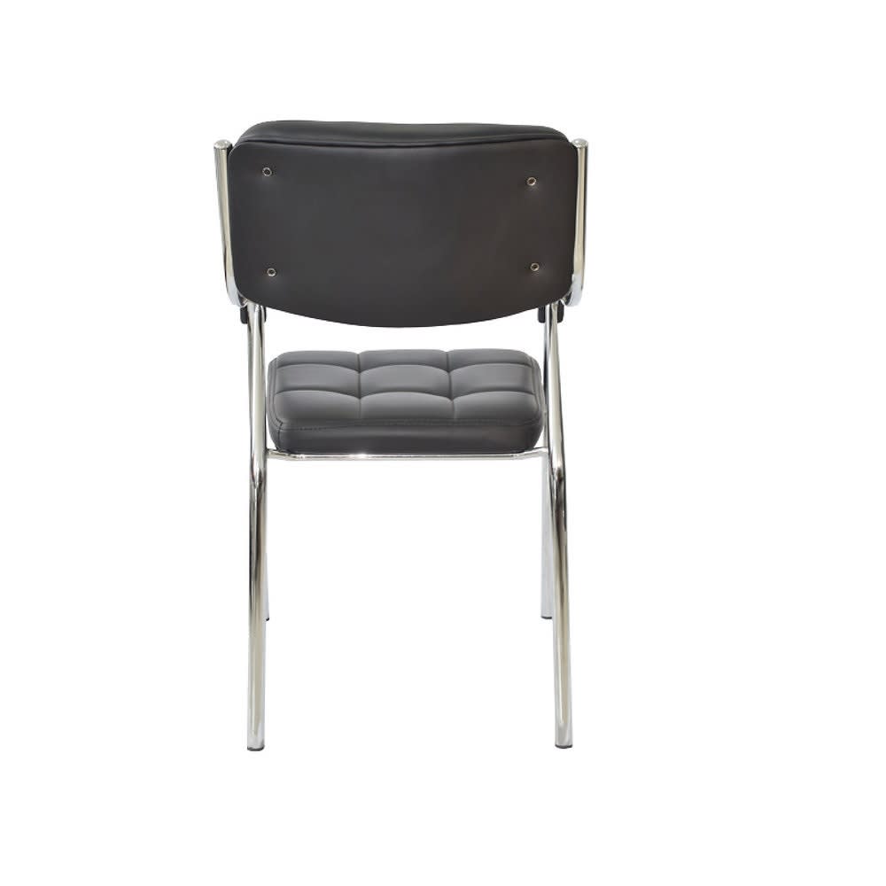 Silla de Oficina Visita Soft 2 PU TQ Negro möbelArt4