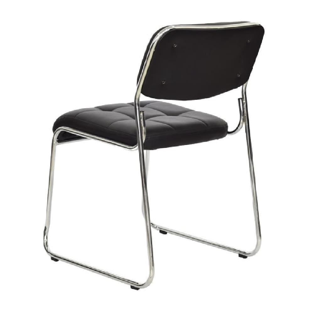 Silla de Oficina Visita Viva TQ PU Negro möbelArt4