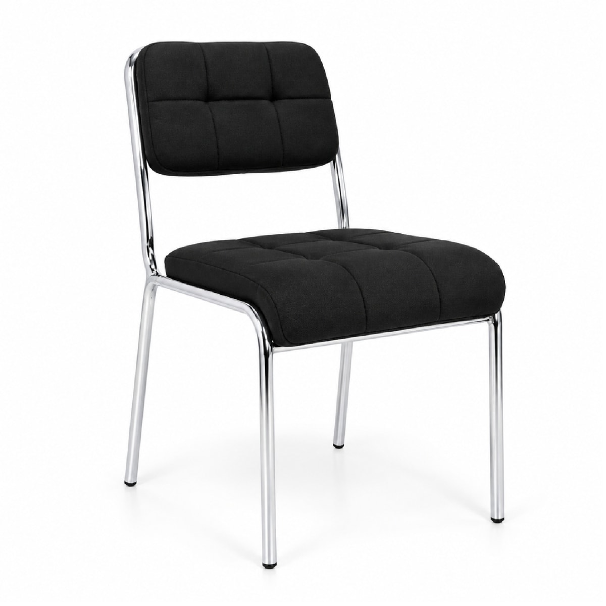 Silla de Visita Yan PU Negro mobelArt1