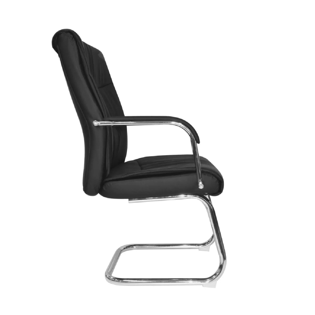 Silla de Oficina Visita Yorki PU Base Trineo Negro möbelArt4