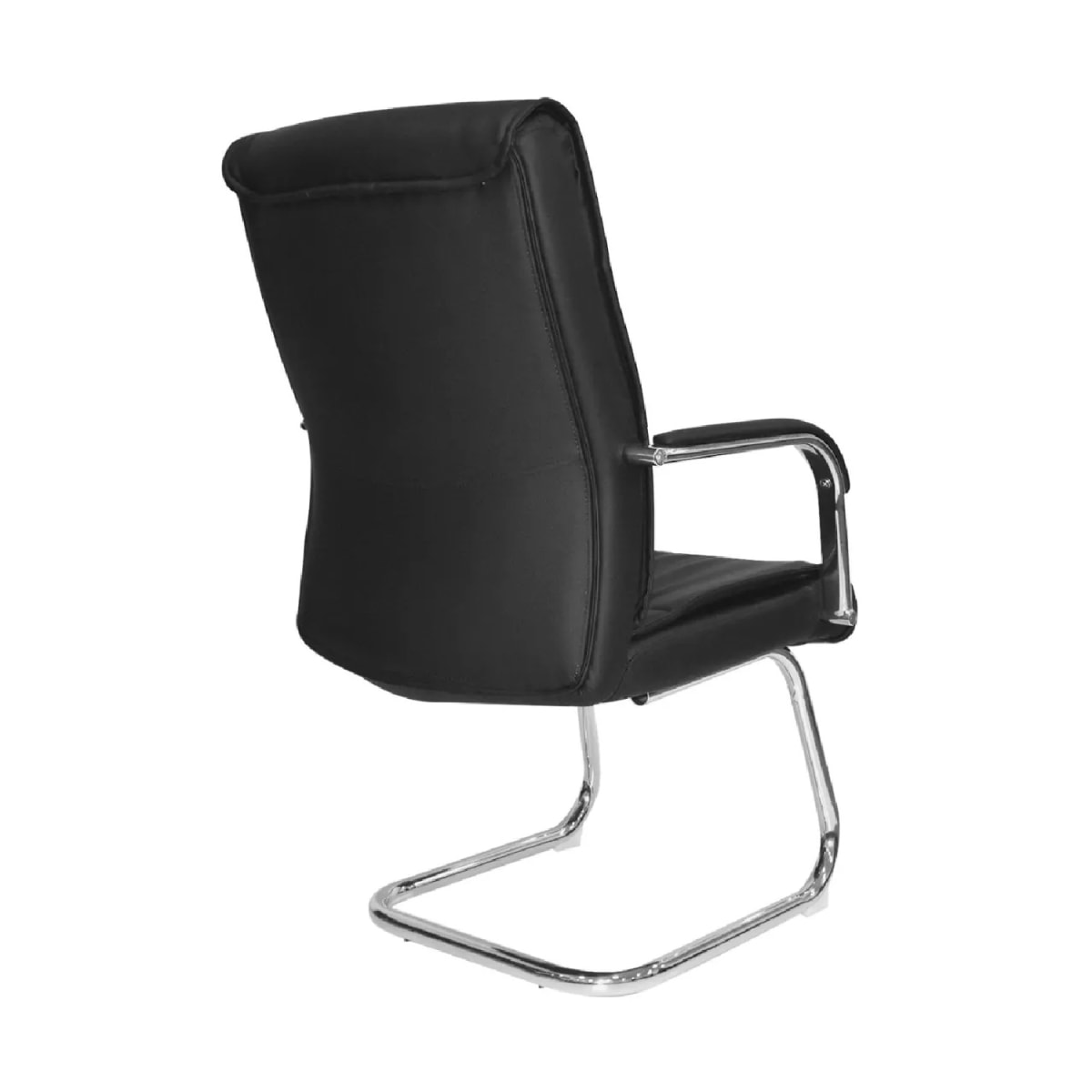 Silla de Oficina Visita Yorki PU Base Trineo Negro möbelArt5