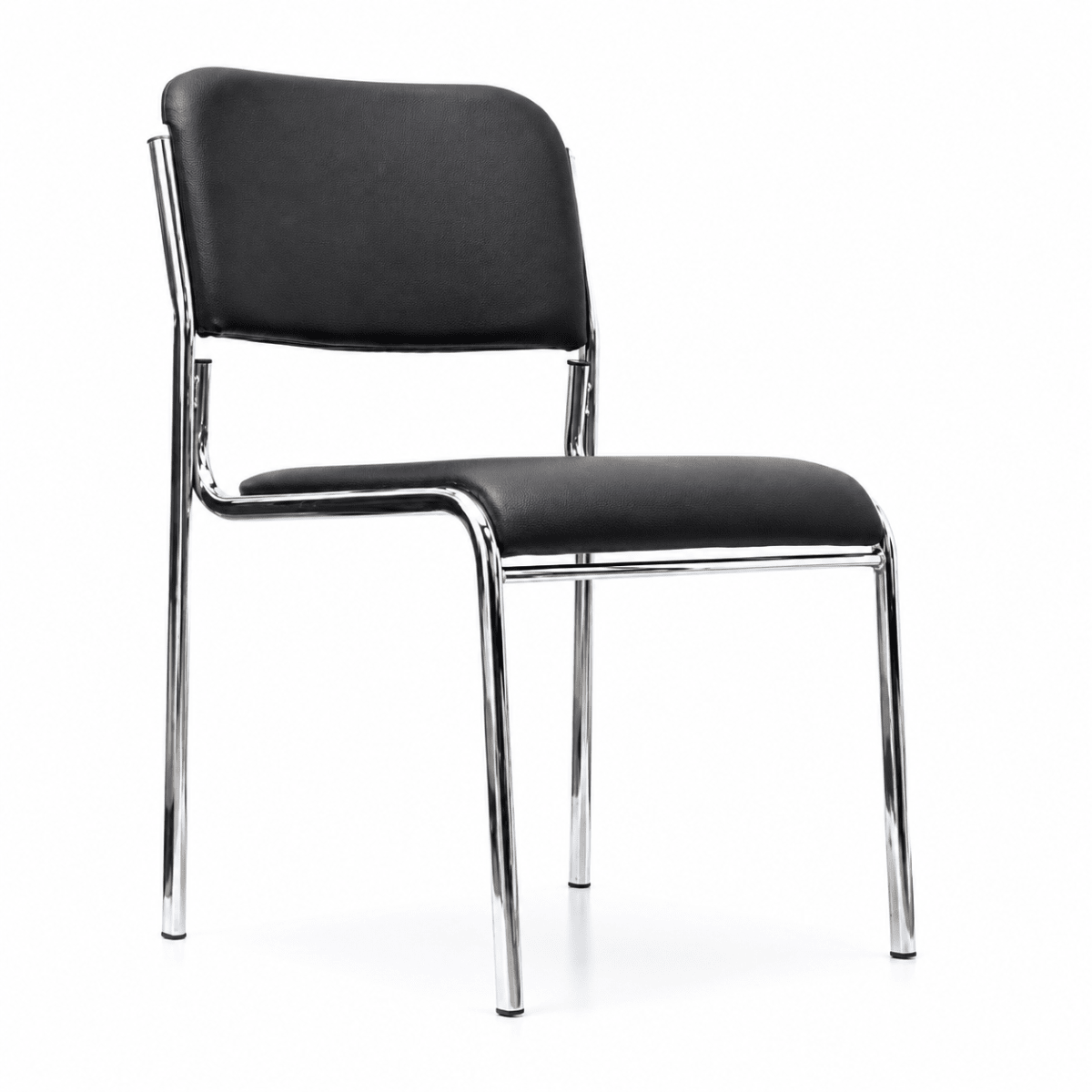 Silla de Oficina Visita Loft PU Negro möbelArt1