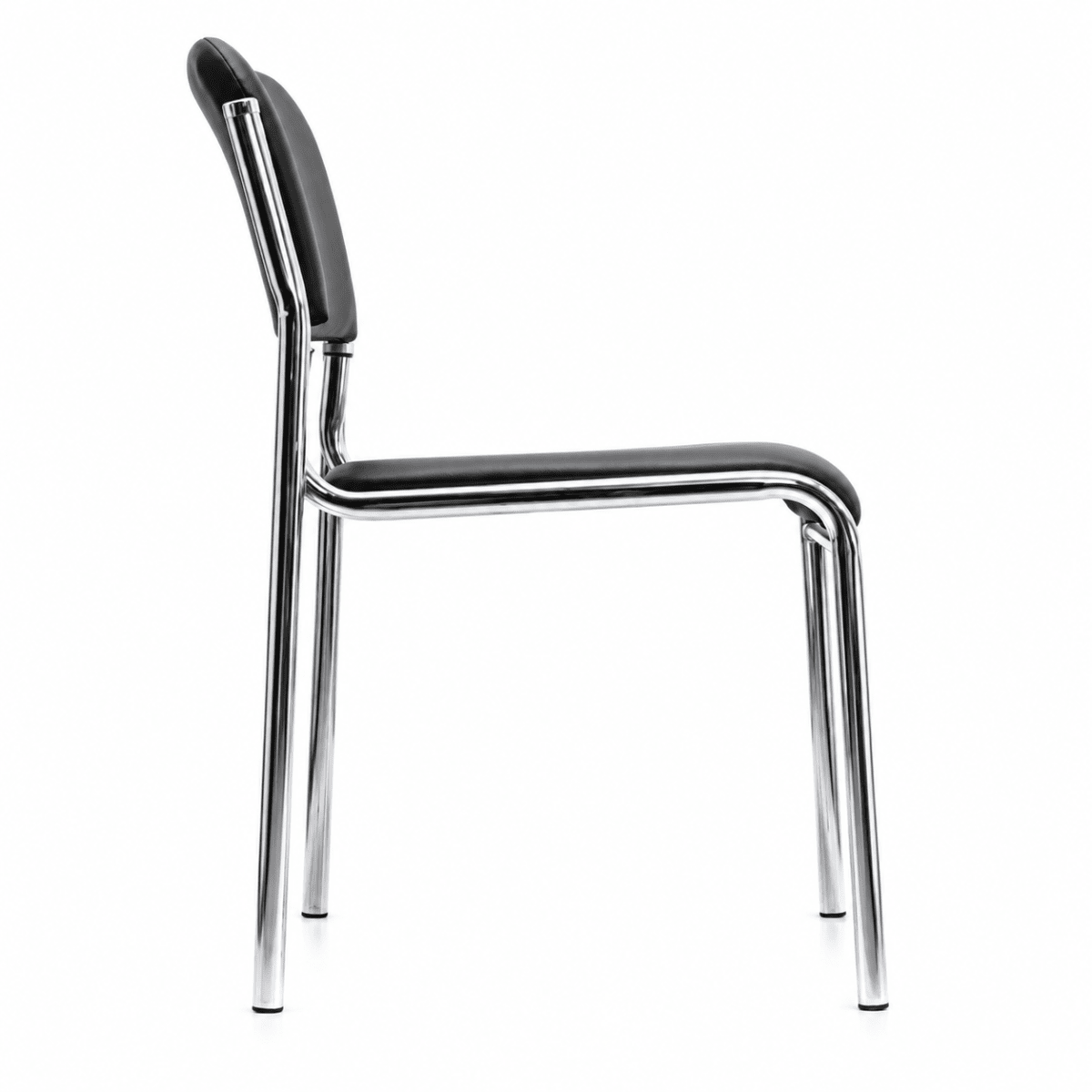 Silla de Oficina Visita Loft PU Negro möbelArt3