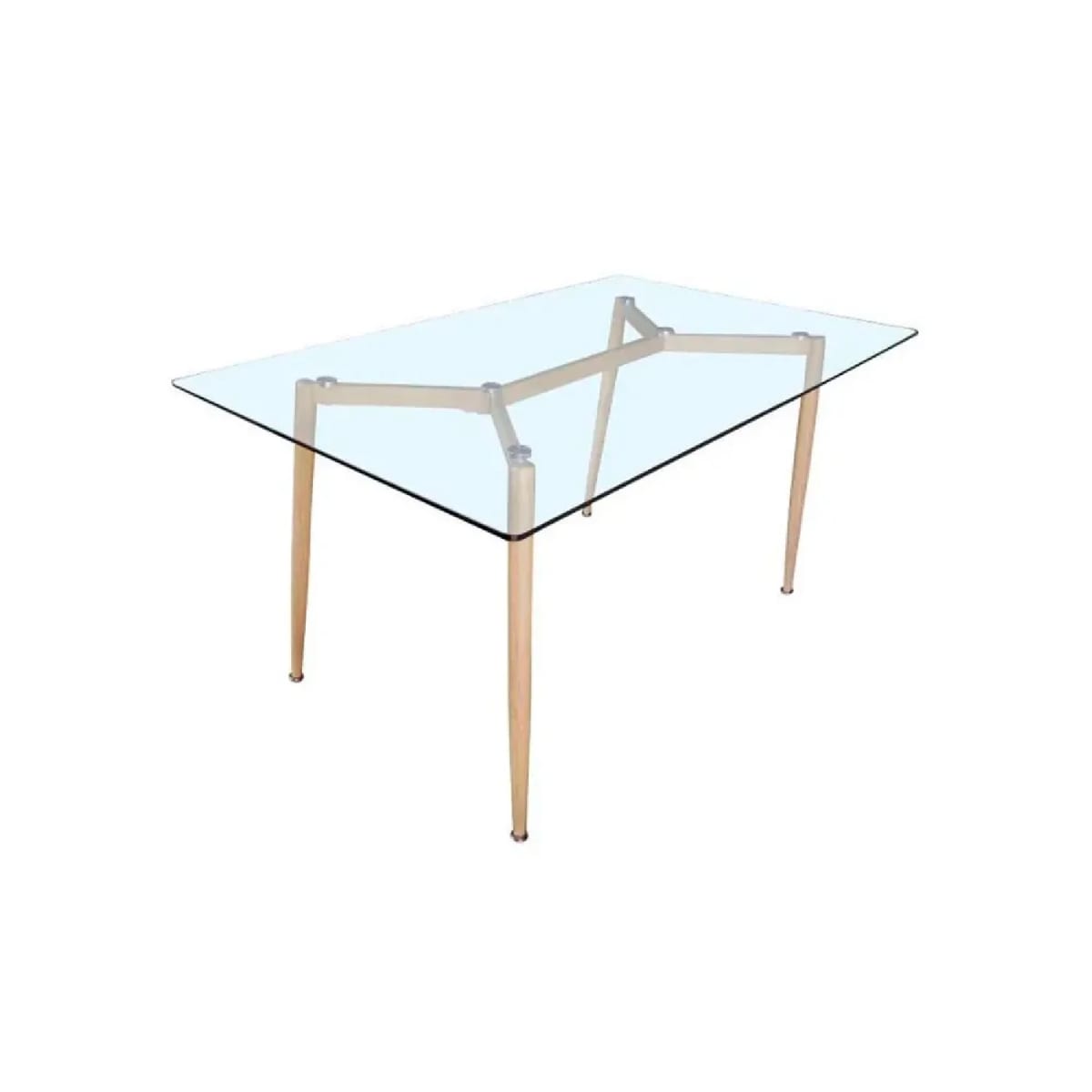 Mesa Luigi Vidrio 120x80 cm möbelArt1