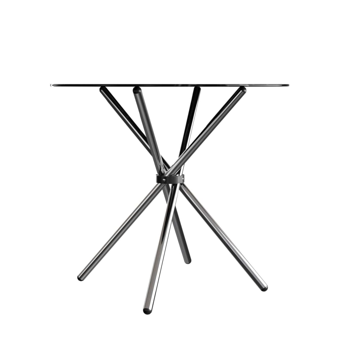 Juego de Comedor Brenda Negro möbelArt3