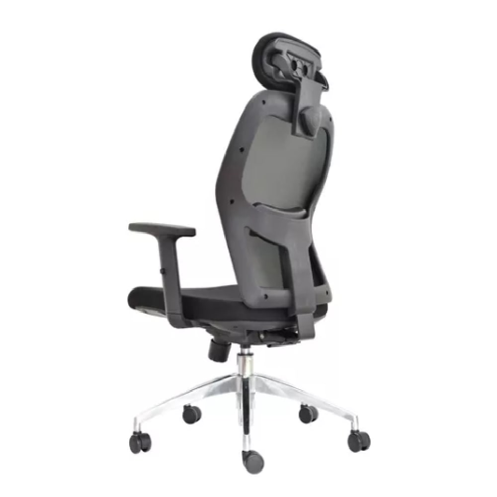 Silla de Oficina Presidente Noruega Negro Ergonómica möbelArt3