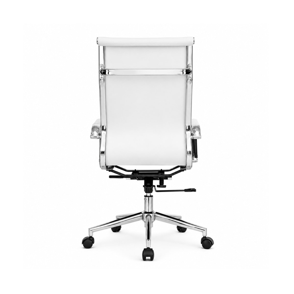 Silla de Oficina Presidente Boss PU Blanco möbelArt5