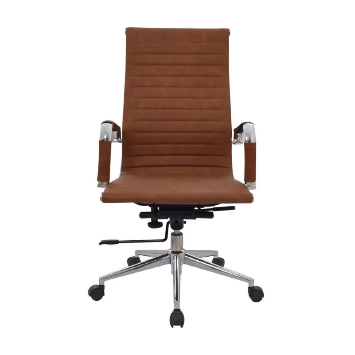 Silla de Oficina Presidente Boss PU Camel möbelArt2