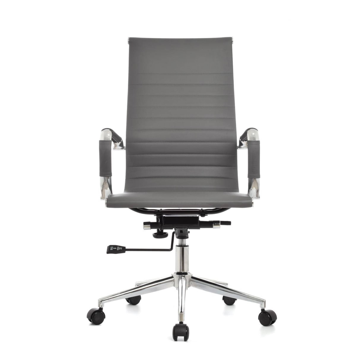 Silla de Oficina Presidente Boss PU Gris möbelArt2