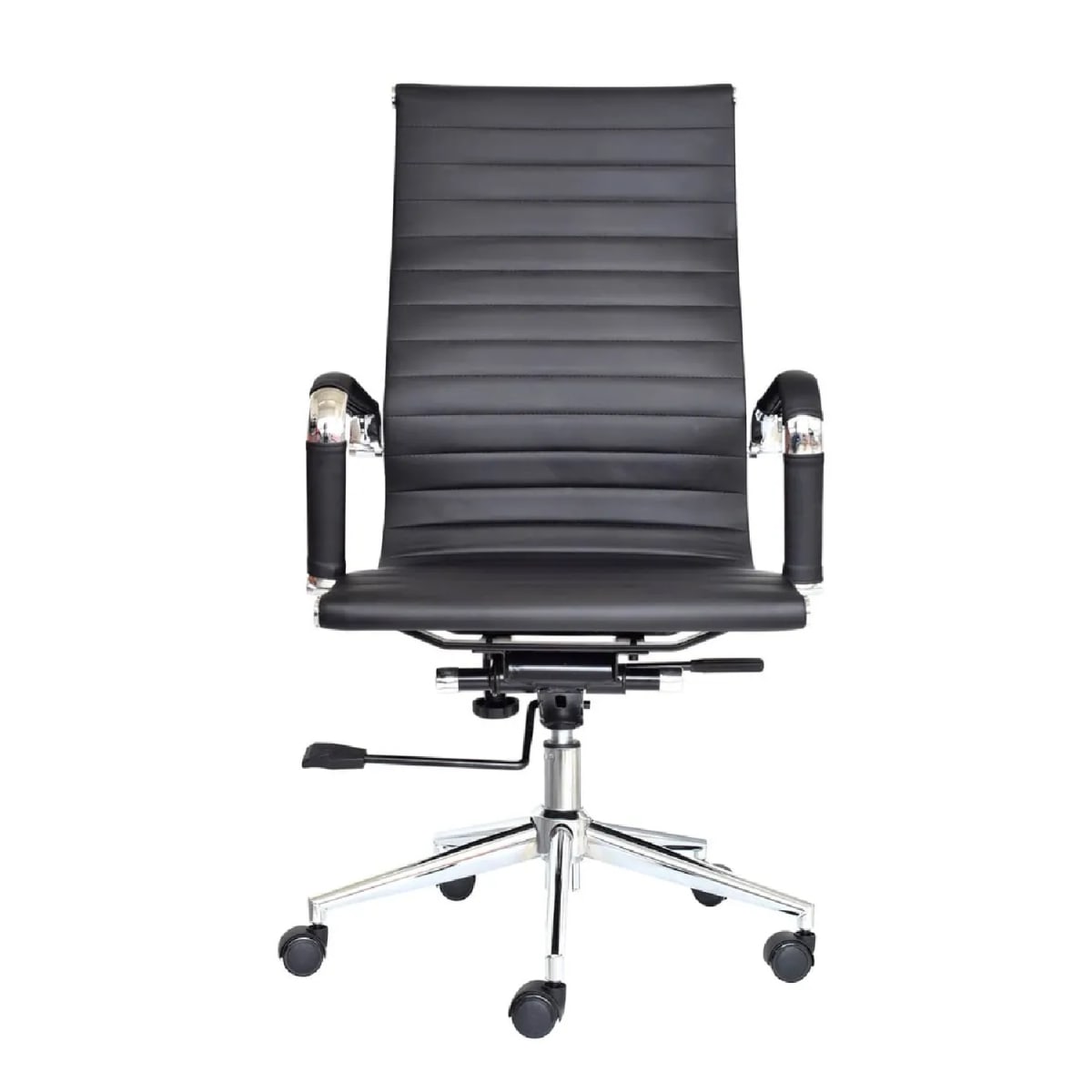 Silla de Oficina Presidente Boss PU Negro möbelArt2