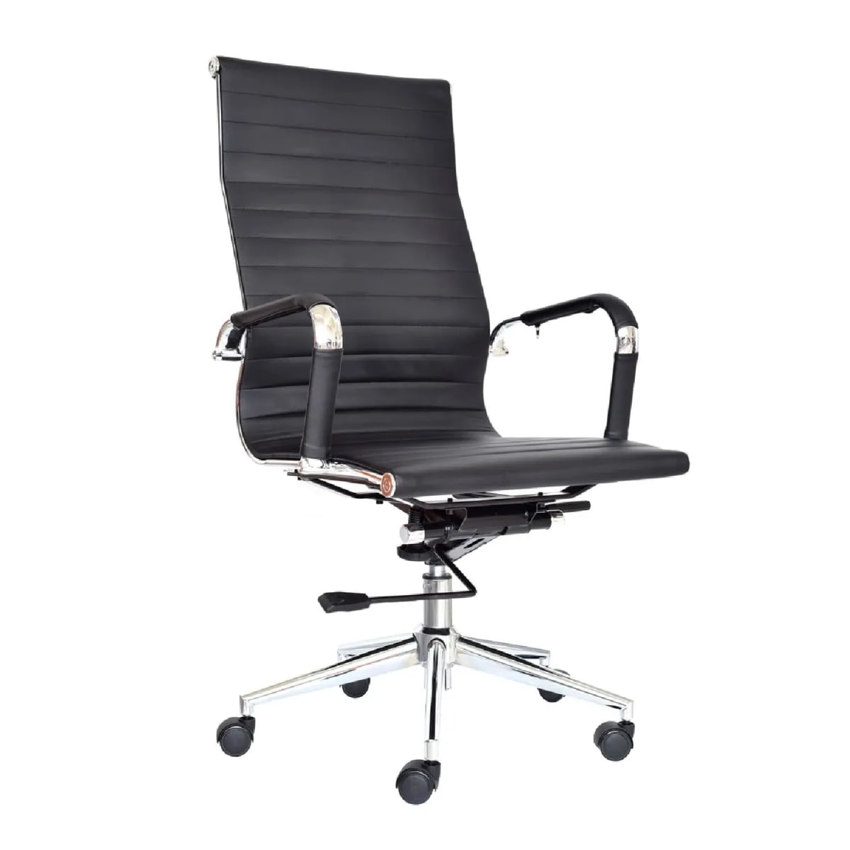 Silla de Oficina Presidente Boss PU Negro möbelArt1