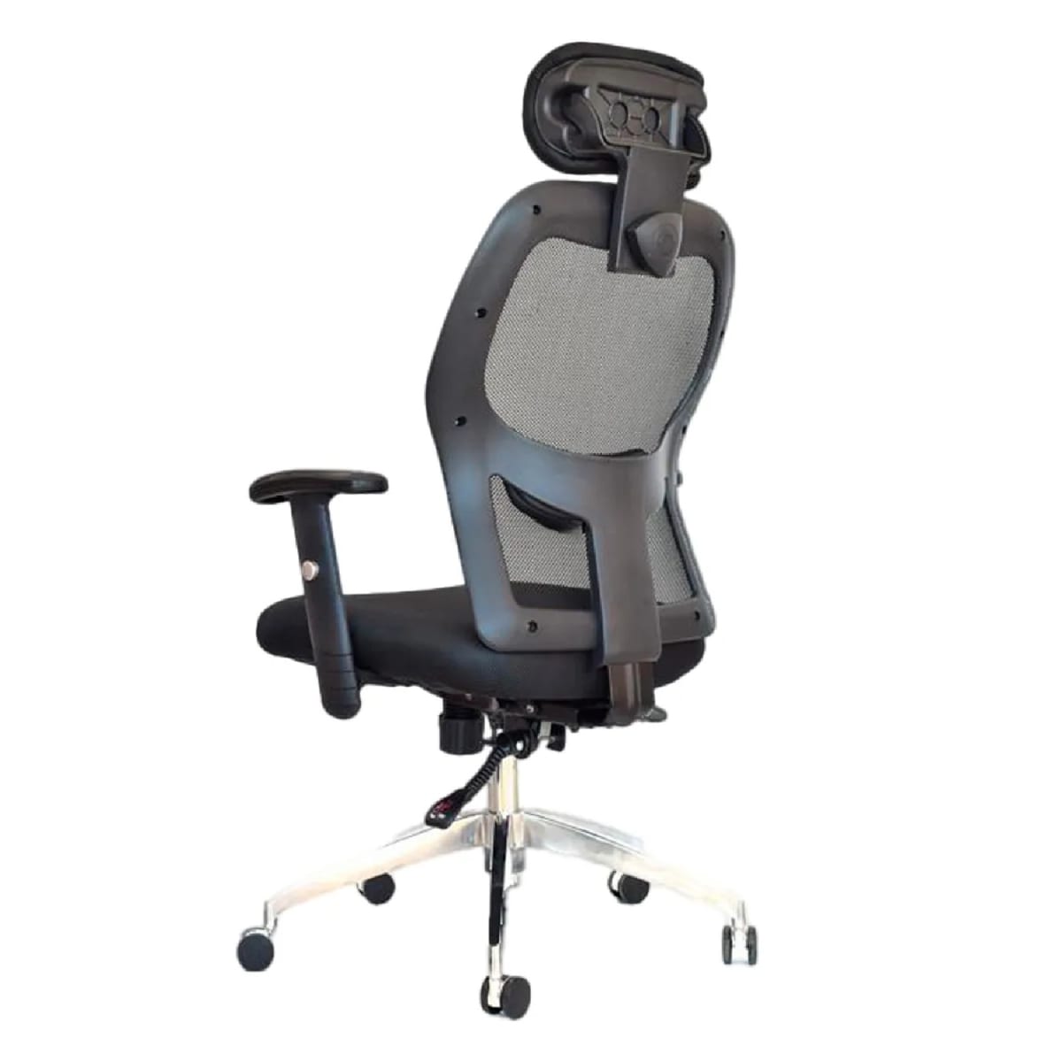 Silla de Oficina Presidente Dakota Base Aluminio Negro möbelArt4