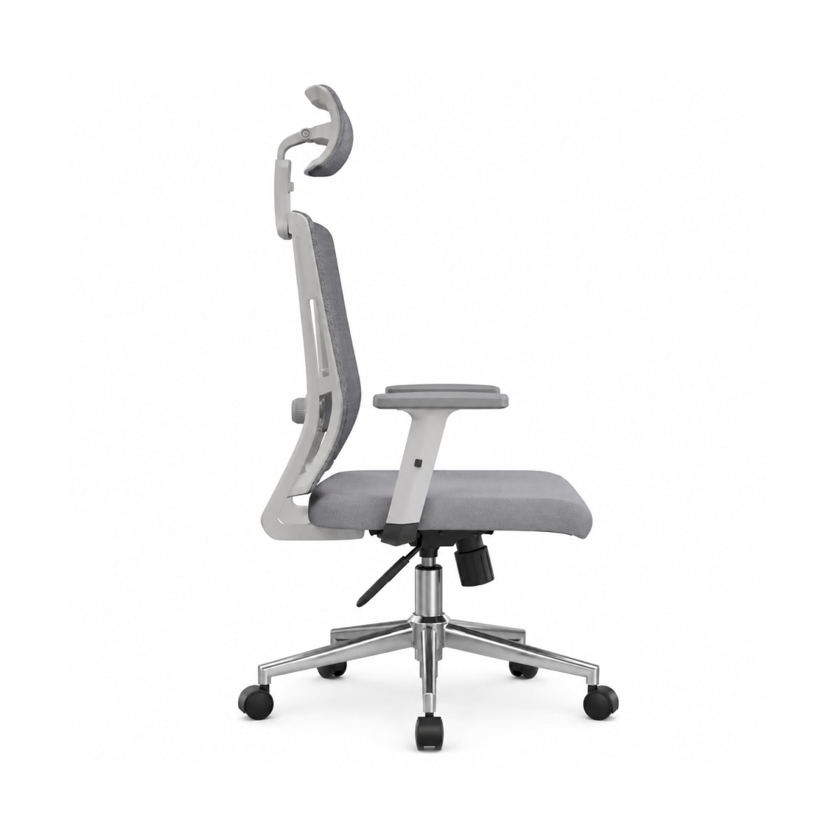Silla de Oficina Presidente Delphi 2 ( Brazos regulables) BA Gris möbelArt4