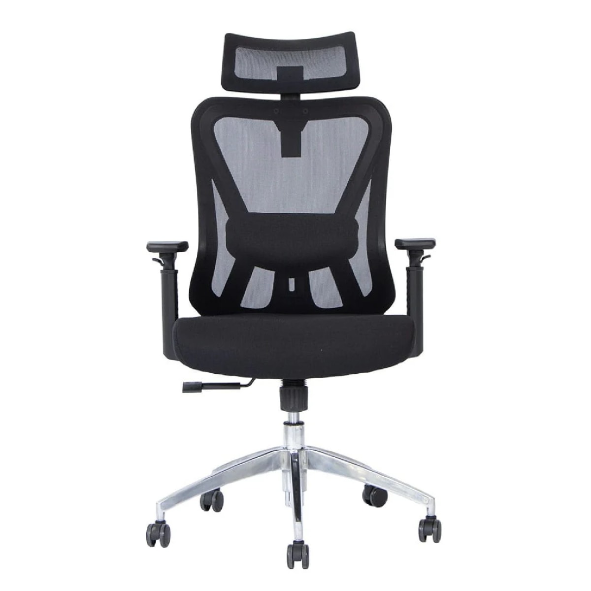 Silla de Oficina Presidente Dolfin BA LAP Negro möbelArt2