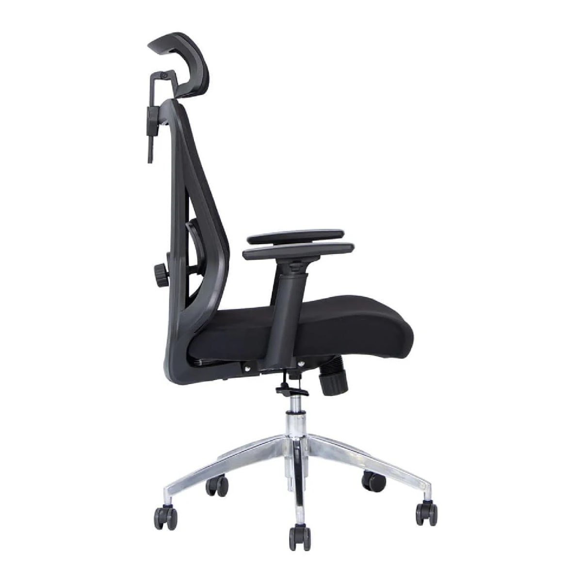 Silla de Oficina Presidente Dolfin BA LAP Negro möbelArt3