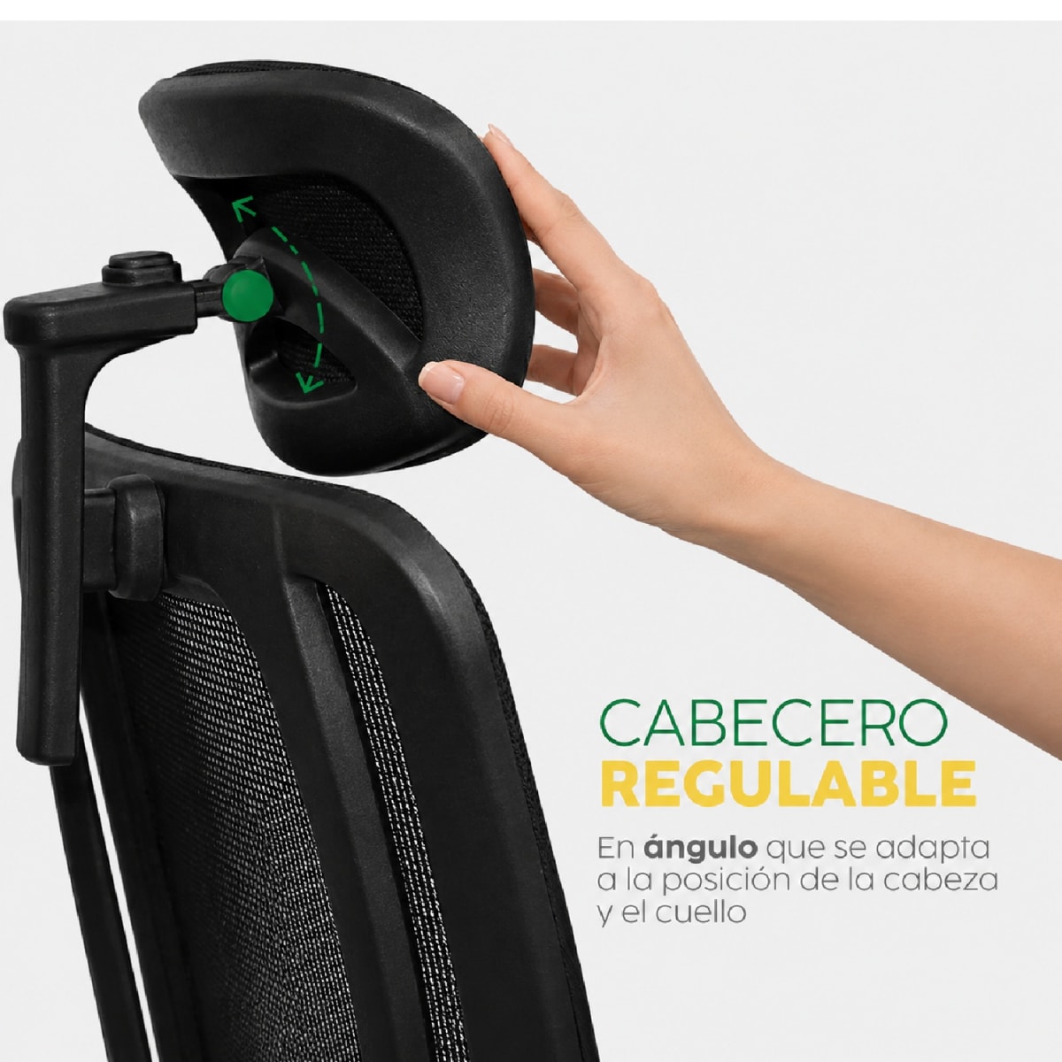 Silla de Oficina Presidente Fronx BC Negro möbelArt2