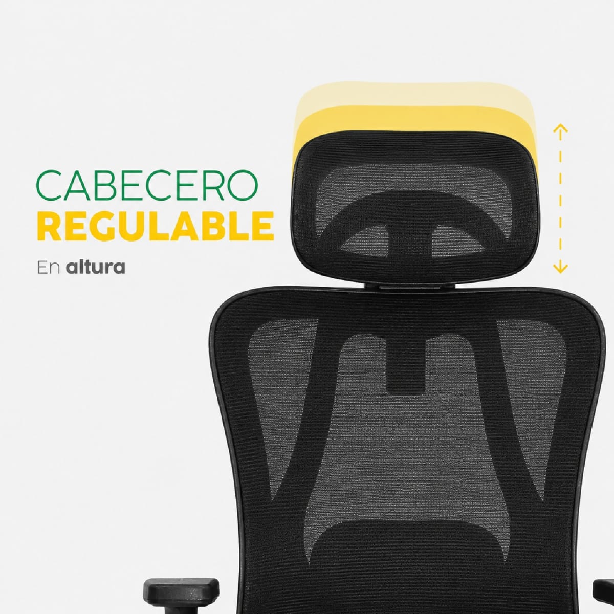 Silla de Oficina Presidente Fronx BC Negro möbelArt3