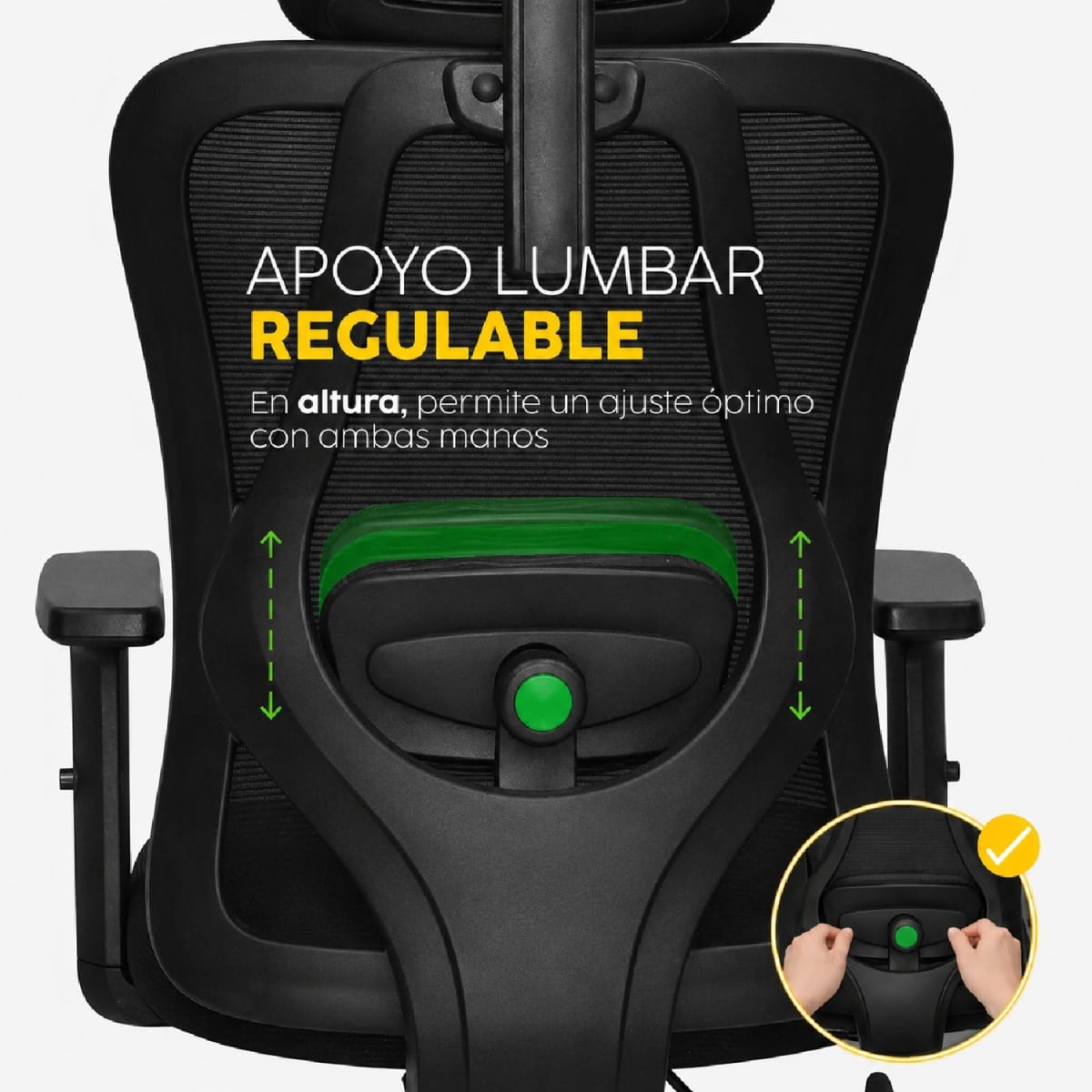 Silla de Oficina Presidente Fronx BC Negro möbelArt7