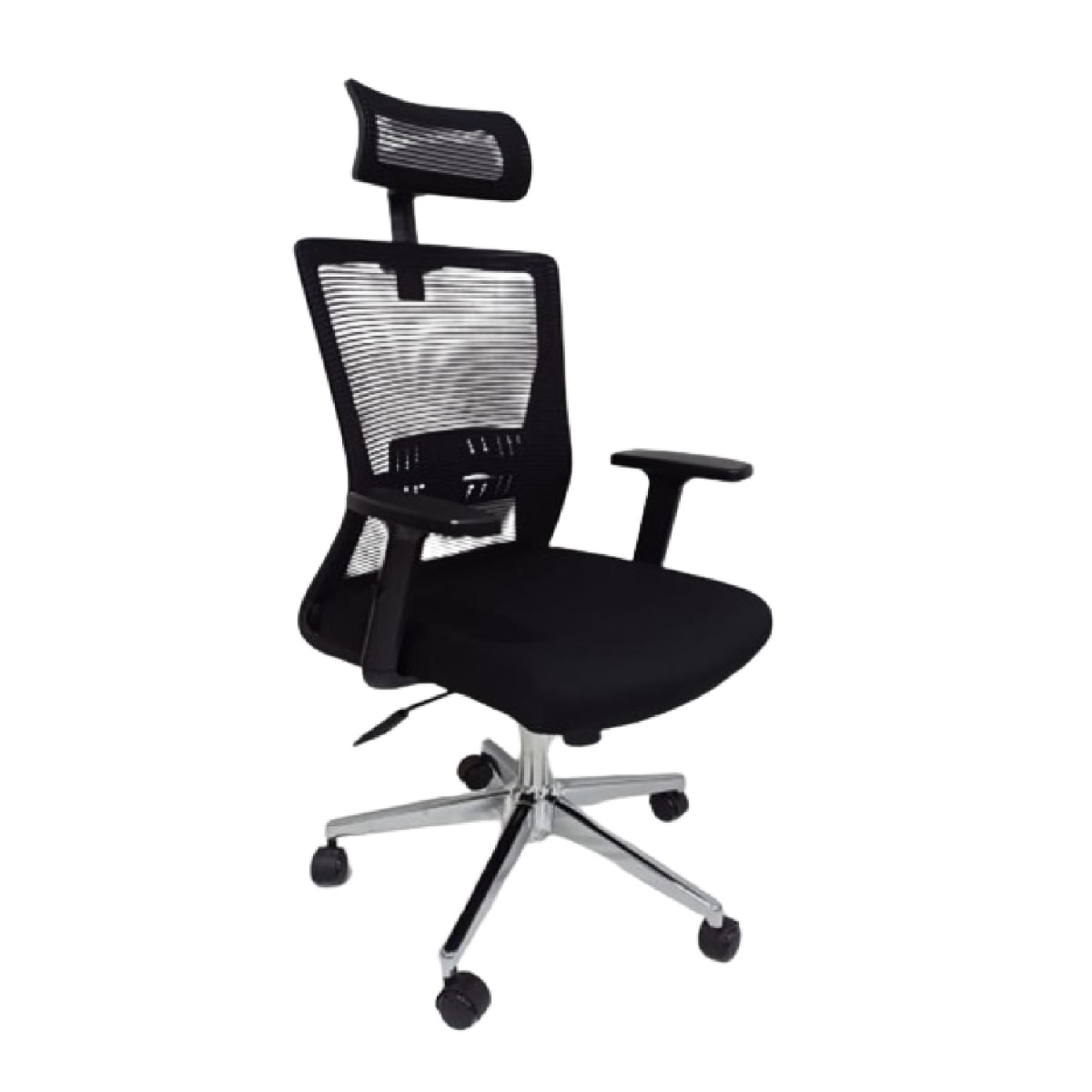 Silla de Oficina Presidente Ken Negro Ergonómica möbelArt1
