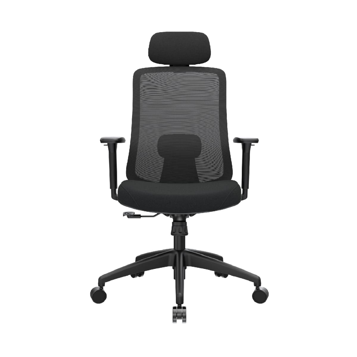 Silla de Oficina Presidente Milano BN Negro Ergonómica möbelArt2