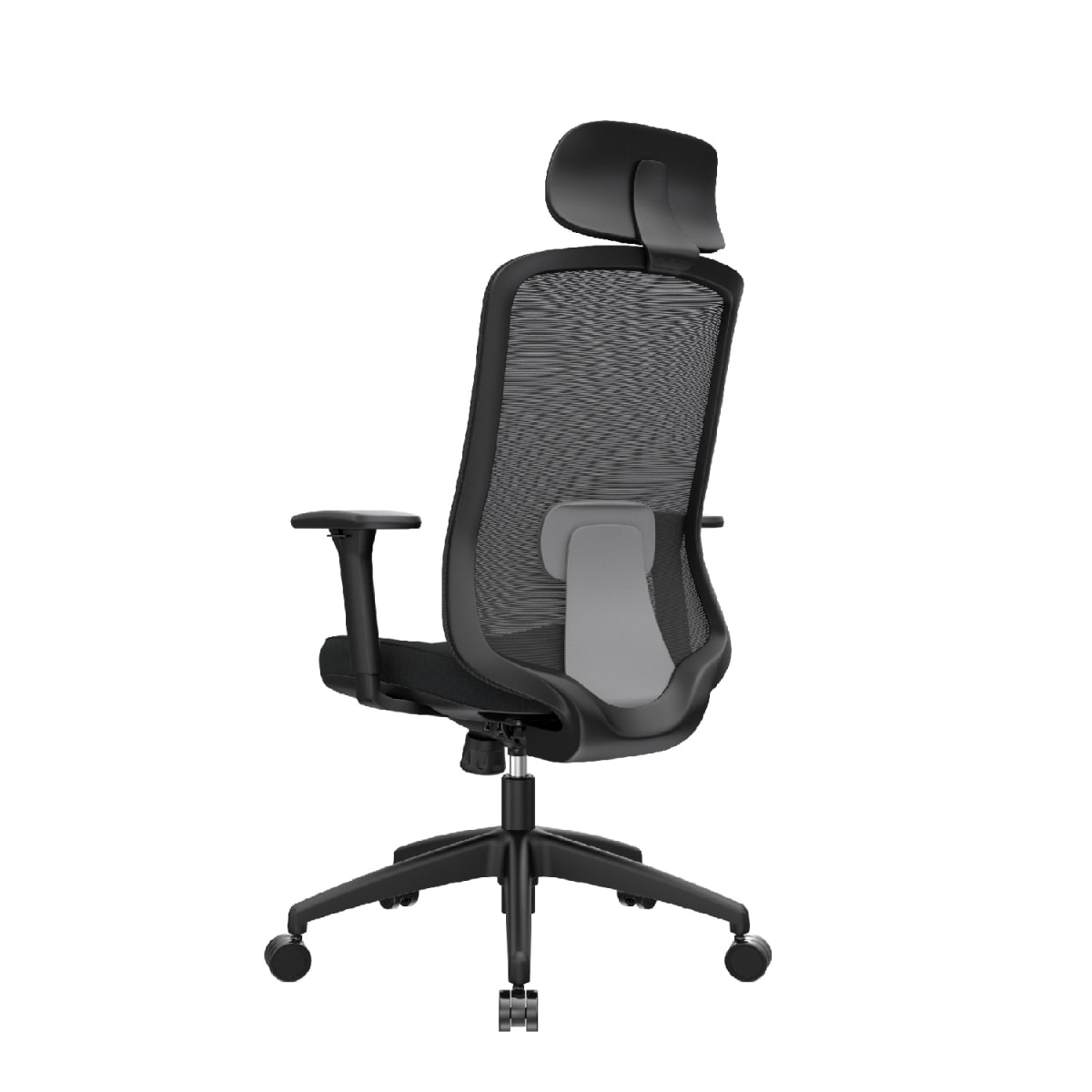 Silla de Oficina Presidente Milano BN Negro Ergonómica möbelArt4